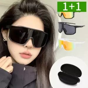 오엠티 1+1 UV차단 여성고글 스포츠 선글라스 자전거 등산 러닝