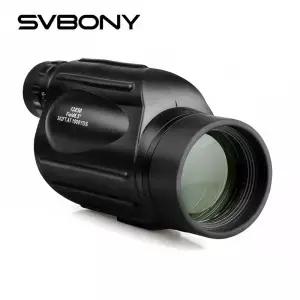 Svbony 망원경 SV49 단안 강력한 전문 여행 및 사냥을위한 방수 캠핑 장비