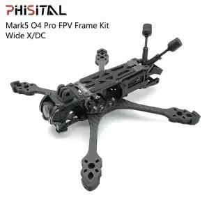 PhiSital Mark5 O4 Pro FPV 프레임 키트 X/DC 버전 5인치 탄소 섬유 쿼드콥터 레이싱 드론 RC 프리스타일