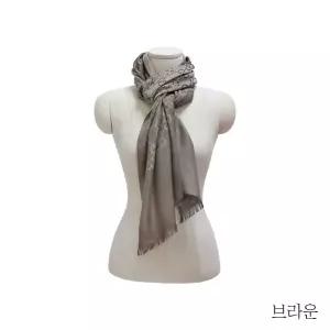 {구찌} 시그니쳐 울실크 투톤 숄(165904)