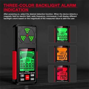 HABOTEST HT627 EMF 미터 전자기파 방사선 감지기 고스트 헌터 측정기 헌팅 장비