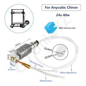 Anycubic I3 Mega S Zero 2.0 Kobra Chiron Vyper 12V 히터 J 헤드 히트 브레이크 핫 엔드 용 업그레이드