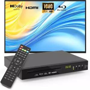 돌비 디지털 트루HD 및 DTS 오디오가 포함된 블루레이 DVD 플레이어 풀 1080p 업스케일링 지역 A 1 지원