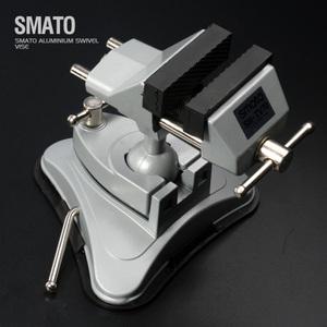 회전미니바이스 SM-TV70 흡착식 탁상바이스 클램프 360도회전