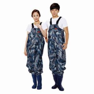 태광 TK-C9102-1 얼룩올망사가슴장화 (낚시장화)