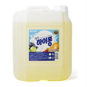 하이퐁 12kg/LG생활건강-세척제 업소용 대용량 식당용 주방용품 설거지