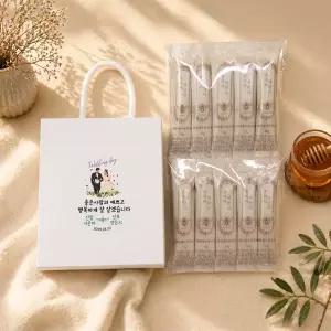 린퍼니 꿀 답례품 스틱 결혼 결혼식 돌 돌잔치 조문 장례 어린이집 잔치 개업 승진 행사 선물