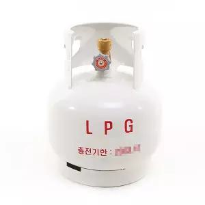 스틸 3kg LPG 가스통 가스미충전