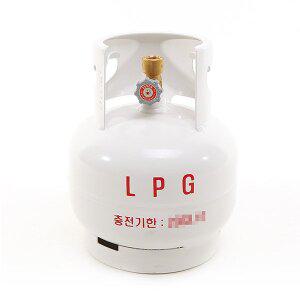 [나비아]스틸 3kg LPG 가스통 가스미충전