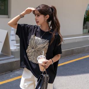 [나크21] (55~100) 꾸안꾸 가오리핏 롱티셔츠 NK42-T-65