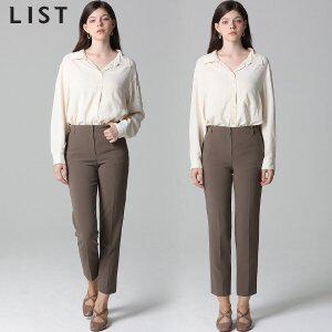 [리스트]LIST)] 미니멀 슬림 팬츠 (택가격138000원)