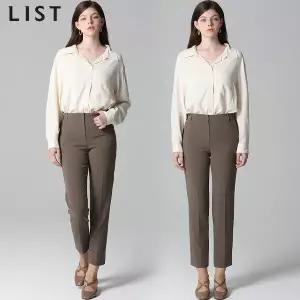 [리스트][리스트(LIST)] 미니멀 슬림 팬츠 (택가격138000원)