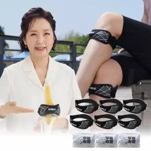 장미화 백세지켜 무릎짱짱 초 경량 무릎 근육 슬개건 슬개골 무릅 테이핑 보호 밴드 보호대 6세트