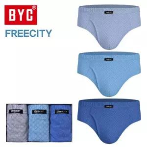 [BYC] MCF2270 프리시티순면맥시남성삼각팬티3매입