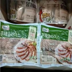 오리늘보 무항생제 훈제 슬라이스 오리고기 500g x 2 아이스박스포장