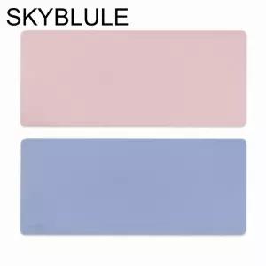 마우스 장패드 Pastel Desk Long Pad (스카이 블루)/기기/장/패드/게이밍/키보드/학생/멀티/가정용/사무실