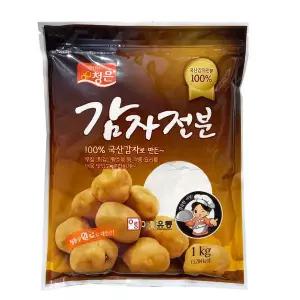 청은/감자전분ㅡ국산감자전분100 1kg