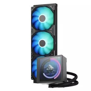앱코 포세이돈 P360L LCD ARGB 디스플레이 (블랙)