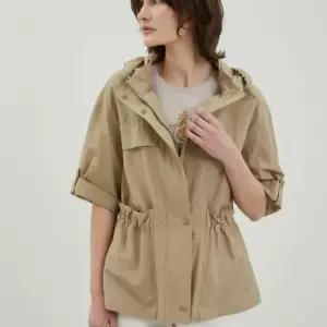 올리비아로렌 MG01 후드 탈부착 사파리형 점퍼 신선도원몰 VOCCL4M4251