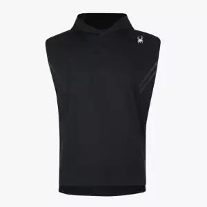 스파이더 M 머슬핏 후드 민소매 티셔츠 BB SPJPCNHD201M BLK LGR