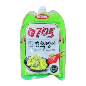 냉동 움트리 생 705 고추냉이 와사비 700g 12개 뿌리를 갈아담은