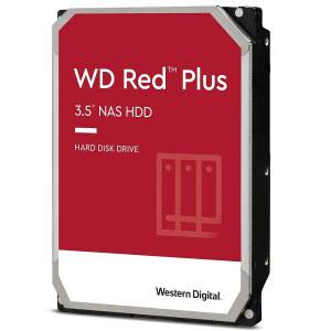 웨스턴 디지털 6TB WD 레드 플러스 NAS 내장 하드 드라이브 HDD - 5400RPM SATA 6GB/S CMR 256MB 캐시 3.5인치 -WD60EPX