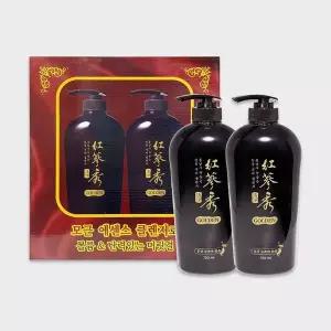 소망 엠세라드 홍삼수 뉴골드 청정 두피 클렌져세트 730ml 2개입