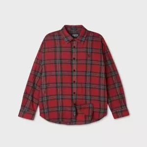 후아유 WHYCG3721F 남성 셔츠 옥스포드 Sheer Check Shirts F 6710182