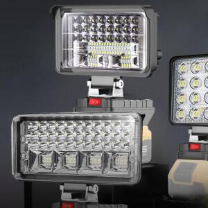 디월트 배터리용 7인치 LED 워크라이트 베어툴