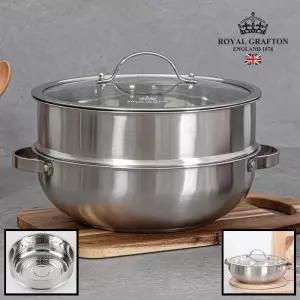 로얄그래프톤 리썸 IH 2단 찜솥28
