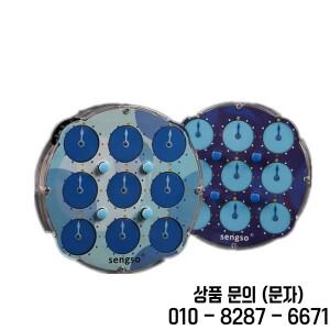 Picube Sengso 마그네틱 매직 시계 큐브 투명 블루 전문 지능 기어 14세 이상 장난감