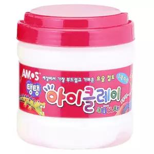 탱탱 아이클레이 버켓 400g 흰색