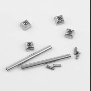 16mm 20mm 카르띠에 파샤 스테인리스 스틸 봉 가죽 시계 호환용 호환용 밴드 호환 나사봉  벨트