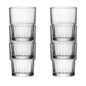 예쁜컵 보르미올리 유리컵 물컵 강화 유리잔 160ml 6P 세트
