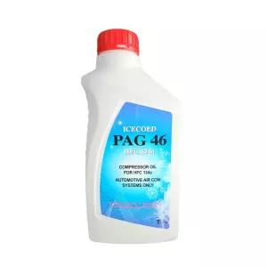 자동차 차량 에어컨 R-134a 신냉매 냉매 냉동 오일 PAG-46 1L