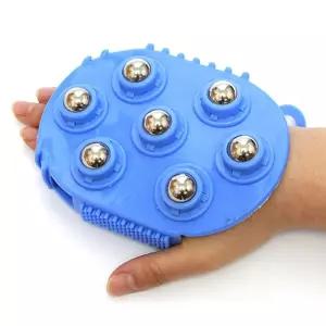 강철볼지압장갑 안마용마사지장갑 혼자서쓰는지압 마사지장갑