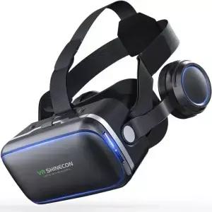 신형 VR 헬멧 3D 안경 G04E 6세대 스마트폰 스마트 고글 가상 현실 헤드셋 비디오 게임 비아르 쌍안경