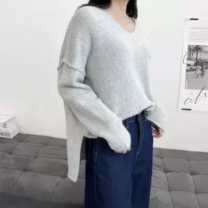 [라일리여성의류] Rly 터틀넥 티 루즈핏 스웨터 캐쥬얼 코디 가을 정장 51346438)