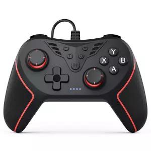 2개의 매핑 버튼 조절 가능한 진동과 3개의 터보 속도를 지원하는 PC용 RivalPlay 유선