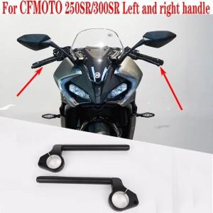 CFMOTO CF250SR 300SR 오토바이 부품에 적합하며 파이프를 핸들 바 방향으로 왼쪽  오른쪽으로 회전시킵니