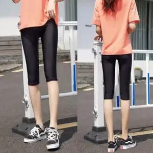 여성 시원한 아이스 쿨 미으 7부 레깅스 운 운동복