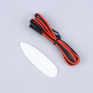 1세트 5.1cm 5V/12V LED 네비게이션 라이트 항공등 고정익 쿼드콥터 야간 비행 RC 취미용 드론 부품