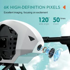 KS66 프로페셔널 드론 4K 8K 듀얼 카메라 GPS 5G 와이파이 FPV 옵티컬 플로우 브러시리스 모터 RC 쿼드콥