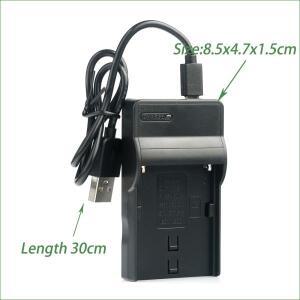 Lanfulang USB 배터리 충전기 소니 호환 NP-BD1 BC-CSD BC-TR1 DSC-G3 DSC-T70