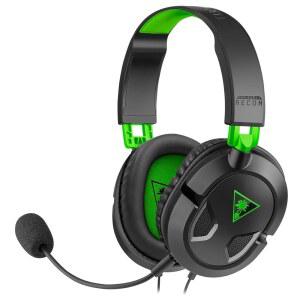 터틀 비치 XBOX PS5 PC용 유선 멀티플랫폼 게임 헤드셋 50개 재입고 | XBOX 시리즈 X|S ONE PLAYSTATION PS4 모바일 탈착식 마이크 40MM 스피커 인라인 컨트롤 경량 블랙 그린
