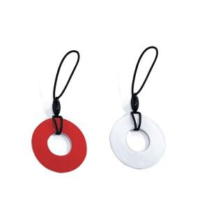 5PCS NFC 에폭시 키 체인  13.56Mhz ISO14443A RFID Keyfobs 213 빈 디지털 비즈니스 스마트 태그 카드