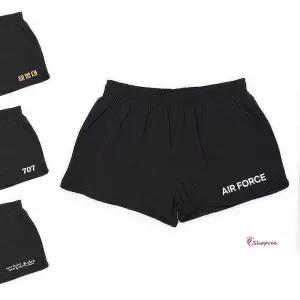 고급 FORCE 반바지 블랙 AIR 무지형qrs986