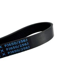1pc V벨트 PJ650 256J 7 리브 컨베이어 벨트 PJ 고무 트레드밀 팬 구동 모터