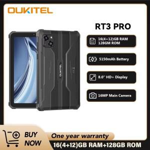 오키텔 RT3 PRO 5150mAh 배터리 8인치 HD 디스플레이 태블릿 13.9mm 초슬림 프로파일 IP68 & IP69K MIL-STD