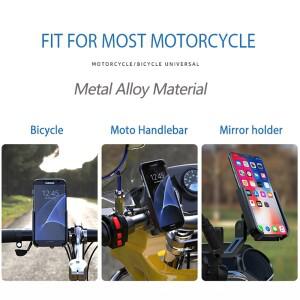 혼다 pcx160 125 PCX 회전식 GPS 네비게이션 휴대폰 거치대 모토 CNC(핸들바 또는 미러에 사용)